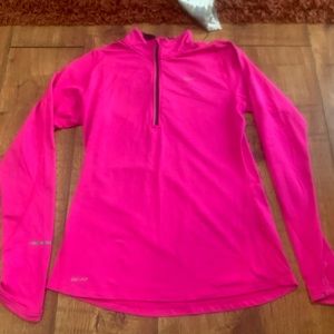 NIKE dri-fit running 1/4 zip pullover